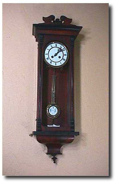 Small Vienna Regulator Clock, Circa 1880 — Antique Clocks Price Guide