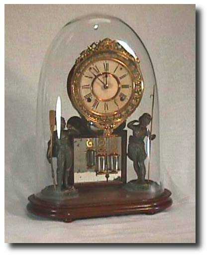 Ansonia Crystal Palace no. 1 Extra mantel Clock, Circa 1880 — Antique Clocks Price Guide