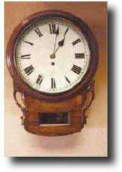 English Fusee Wall Clock, Circa 1880 — Antique Clocks Price Guide