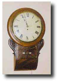 English Fusee Wall Clock, Circa 1835 — Antique Clocks Price Guide