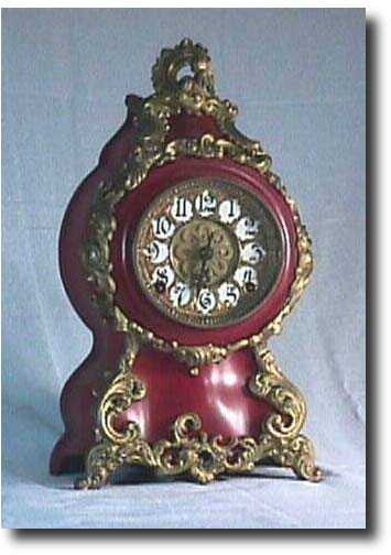 Kroeber "Louis XIV" Mantel Clock, Circa 1880. — Antique Clocks Price Guide