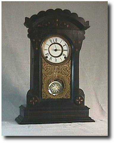Kroeber "Jamestown" Shelf Clock, Circa 1880. — Antique Clocks Price Guide