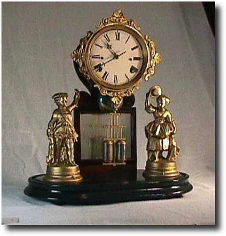 Crystal Palace Shelf Clock, Circa 1880. — Antique Clocks Price Guide