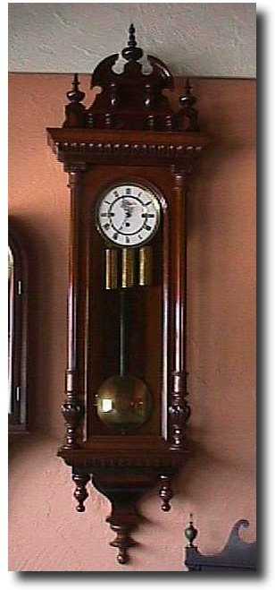 Grand Sonnerie Vienna Regulator, Circa 1880. — Antique Clocks Price Guide