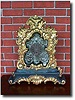 German Telleruhr Tischzappler Clock, circa 1745.