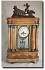 Fancy Crystal Regulator Clock