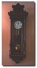 2 Weight Vienna Regulator Wall Clock, Circa 1900