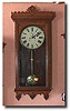 Waterbury Regulator Wall Clock, Circa 1900.