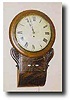 English Fusee Wall Clock, Circa 1835