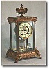 Ansonia "Crown" Crystal Regulator Clock, Circa 1920.