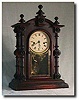 Welch "Patti V.P." Mantel Clock, Circa 1875.