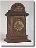 Fancy Gustav Becker Mantel Clock, Circa 1880.