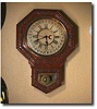 E.N. Welch "Gentry" Schoolhouse Clock, Circa 1900.