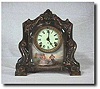 Royal Bonn "La Cannes" Mantel Clock, Circa 1900.
