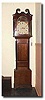 Bell Strike Tall Clock, Circa 1840.