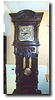German Art Nouveau Longcase Clock, Circa 1905