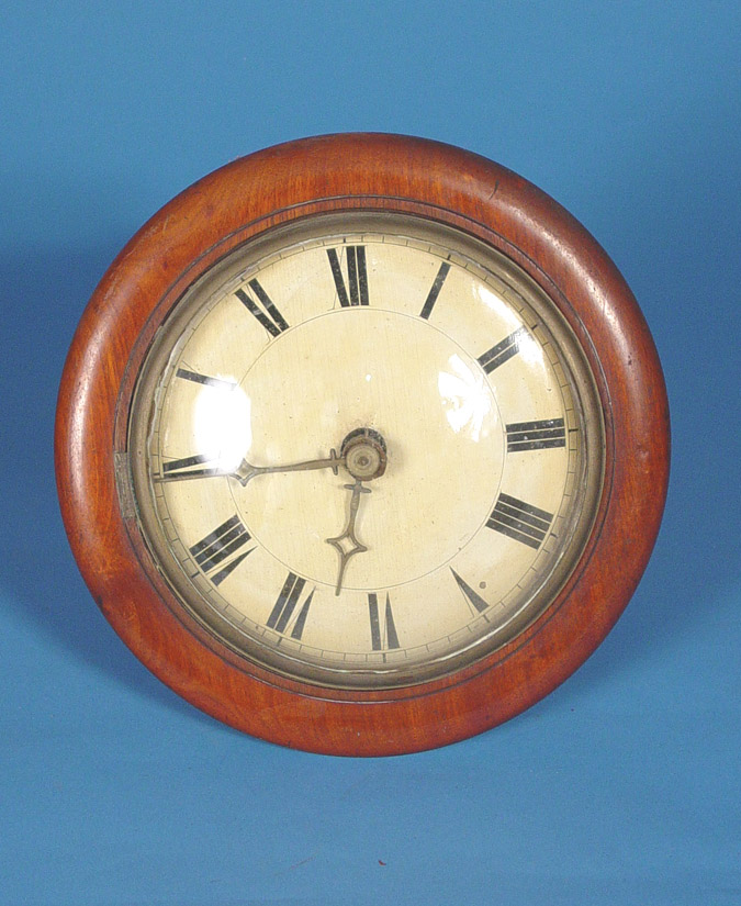 German Walnut Black Forest Wall Clock, — Antique Clocks Price Guide