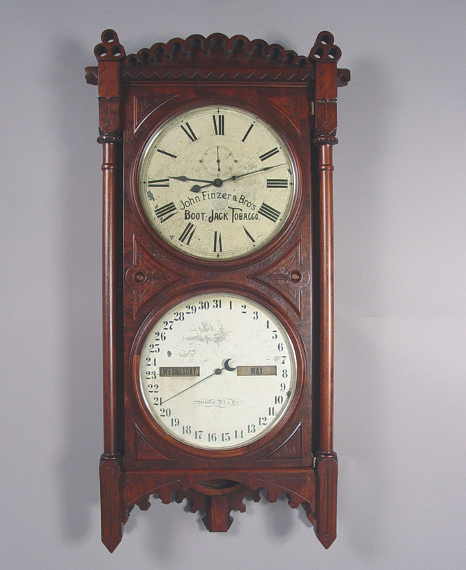 American Seth Thomas Rare and Unusual "Office Calendar No. 5", — Antique Clocks Price Guide