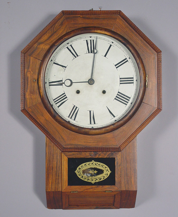 American Atkins Wall Clock, — Antique Clocks Price Guide