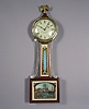 American Chelsea Clock Co., Boston Banjo Wall Timepiece,