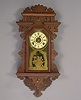American E. Ingraham and Co. Walnut Parlor Wall Clock,