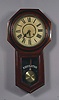 American Ansonia Clock Co. "Regulator A" Long Drop Wall Clock,