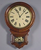 American Ansonia Clock Co. "Schoolhouse" Wall Clock,