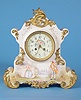 French Hand Painted China Clock,