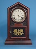 American E.N. Welch Rosewood Gothic Clock,