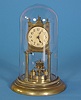 German Badische Uhren Fabric Disk Pendulum Anniversary Timepiece,