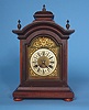 German Junghans Mahogany Clock,