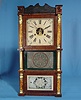 American Birge and Fuller, Bristol, Conn. Triple Decker Clock,