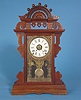 American Seth Thomas "Eclipse" Walnut Parlor Mantle Clock,
