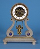 French P.D. Paris Animated Swinging Cherub Timepiece,