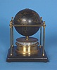 American National Geographic Society Novelty Revolving Globe Clock,