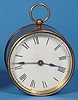 French Couaillet Circular Desk Timepiece,