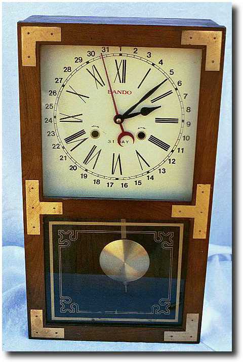 Calendar Clock, Chimes Hour and Half Hour — Antique Clocks Price Guide
