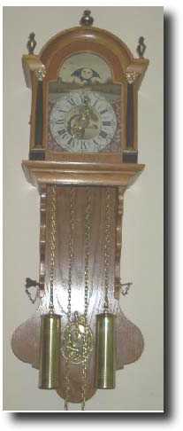 Dutch Weight Driven Friese Start Clock — Antique Clocks Price Guide