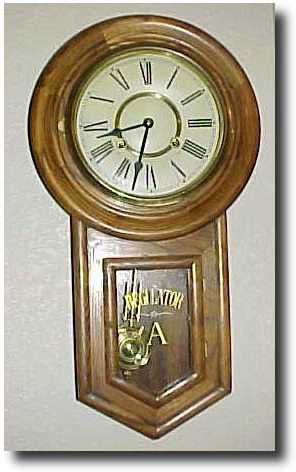 Oak Wall Regulator With Chimes — Antique Clocks Price Guide