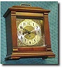 Emperor Bracket Clock Hermle Movement W/westminster Chimes