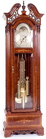 LIMITED EDITION HOWARD MILLER GRANDFATHER CLOCK, Howard Miller Clock Co., Zeeland, Michigan, mfg. 1990-1994, — Antique Clocks Price Guide