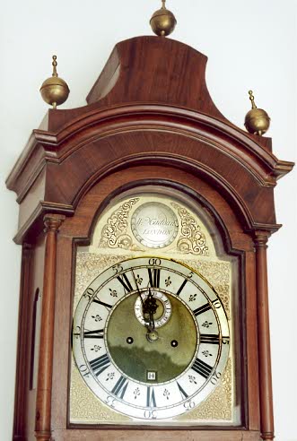 GEORGE III MAHOGANY LONGCASE FLOOR CLOCK, English, c.1760-1820, — Antique Clocks Price Guide