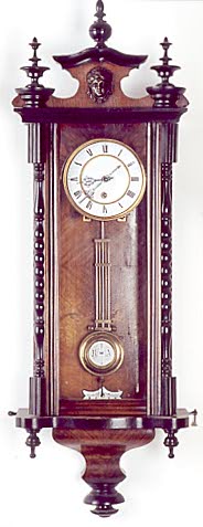 TIMEPIECE WALL CLOCK, German, late 19th century, — Antique Clocks Price Guide