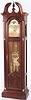 CLASSIC MAHOGANY CASED GRANDFATHER FLOOR CLOCK, Howard Miller Clock Co., 20th century,