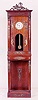 EMPIRE PERIOD ORMOLU-MOUNTED MAHOGANY GRANDFATHER CLOCK, French, c.1815,