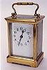 A FRENCH CARRIAGE CLOCK,