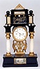 AN AUSTRIAN WALL CLOCK,