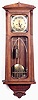 GERMAN TWO-WEIGHT REGULATOR WALL CLOCK, Junghans Clock Co., c.1905,