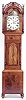 MAHOGANY CASED GRANDFATHER CLOCK, M. Young, Newcastle on Tyne, England, mid 19th century,