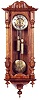 TWO-WEIGHT REGULATOR WALL CLOCK, Junghans Clock Works, German, c.1900;